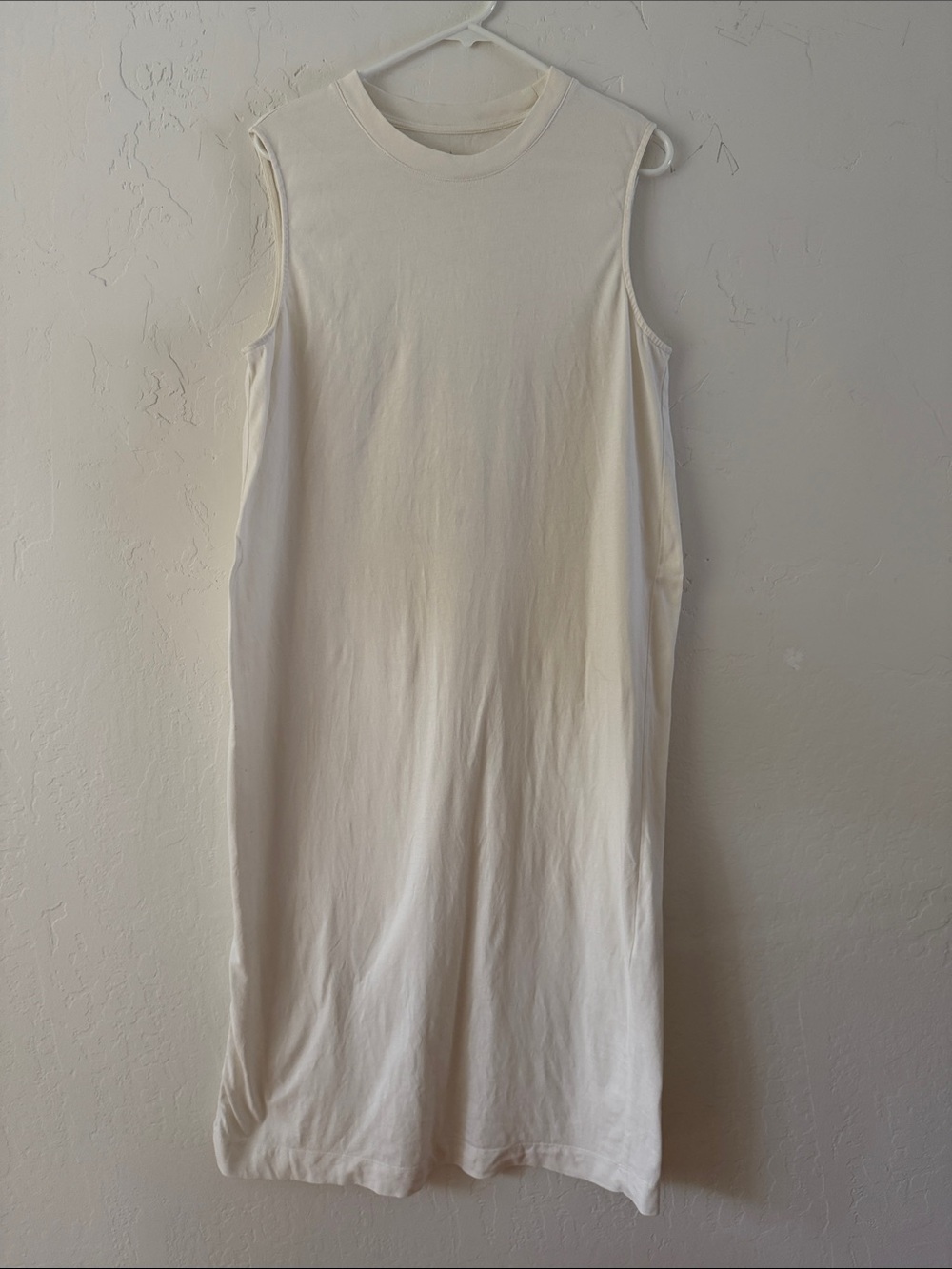 Everlane Weekend Tank Dress - off white